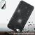 NALIA iPhone SE 2022 / SE 2020 / iP 8 / iP 7 - Glitzer Hülle Bling Case Handy Schwarz