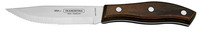 Jumbo-Steakmesser Picanha mit durchgehender Klinge; 24 cm (L); braun; 6 Stk/Pck