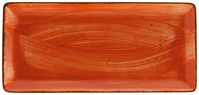 Platte Nebro; 33.5x16x2.1 cm (LxBxH); rot; 3 Stk/Pck