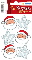HERMA 15261 Stickers DECOR kerstman groet Bild 1