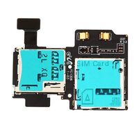 SIM Card and SD Card Reader Contact for Samsung Galaxy S4 SGH-I337 Card and SD Card Reader Contact Handy-Ersatzteile