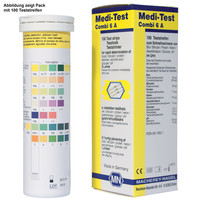 Medi-Test Combi 6 A Macherey-Nagel (Pack á 50 Teste) , Detailansicht