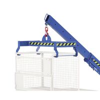 Euro mesh pallet - crane lifting beam