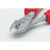 NWS Kraft-Seitenschneider VDE, 150 mm | Präzisionsschneiden für Piano Draht | Kraftgewerbe mit Hebelübersetzung | Werkzeugstahl, geschmiedet, ölgehärtet | Art. Nr. 137-49-VDE-150
