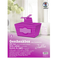 Geschenkbox Joelle pink 8,5x4,5x6cm VE=5 Stück Motiv: 05