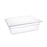 Vogue Gastronorm Container - Lightweight and Strong - 1/2 GN 100 mm - 6 Ltr