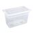 Vogue 1/3 Gastronorm Container with Lid Made of Polypropylene 200mm 6.9Ltr