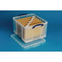 Really Useful Box® - clear containers - 35 litres document box