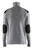 Wollsweater 4630 grau melange/dunkelgrau - Rückseite