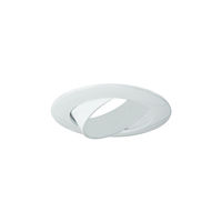 Blulaxa Bajonett Einbaurahmen für LED Reflektor Lochausschnitt: 68 mm, rund, verstellbar, inkl. 1x GU10 Fassung, weiß