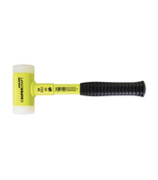 Maza anti rebote metálico amarillo Supercraft Ø 40 mm