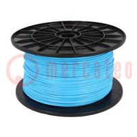 Filament: PLA; Ø: 1.75mm; blue; 200÷235°C; 1kg