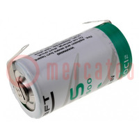Batterij: lithium; 3,6V; C; 7700mAh; niet-oplaadbaar; Ø26x50mm