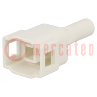 Conector: conducto-conducto; 572,E-Seal; macho; enchufe; PIN: 1