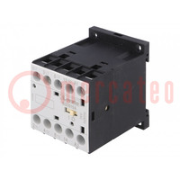 Contactor: 3-pole; NO x3; Auxiliary contacts: NO; 24VAC; 9A; BG