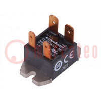 Relay: solid state; Ucntrl: 4÷8VDC; 10A; 24÷280VAC; EL; 1-phase