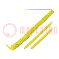 Leiding: spiraalvormig; ÖLFLEX® SPIRAL 540 P; 5G1,5mm2; PUR; geel