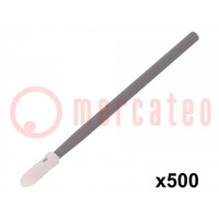 Tool: cleaning sticks; L: 72mm; Width of cleaning swab: 3.56mm