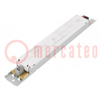 Power supply: switched-mode; LED; 27W; 20÷54VDC; 500mA; 198÷264VAC