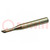Tip; pin; 4.1mm; for soldering iron; ERSA-0920BD