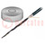 Wire: control cable; chainflex® CF10.UL; 4G0.75mm2; grey; Cu; 9mm