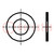 Rondelle; ronde; M5; D=10mm; h=0,5mm; acier; Placage: huilée