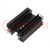 Heatsink: extruded; TO218,TO220,TO247; black; L: 25mm; W: 41.6mm