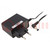 Power supply: switched-mode; mains,plug; 12VDC; 0.5A; 6W; Plug: EU