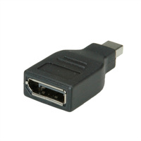 ROLINE Adaptateur DisplayPort, DP F-Mini DP M