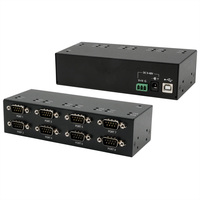 EXSYS EX-13078HM USB 2.0 vers 8 ports série RS-232 Boîtier métallique Kit de puces FTDI