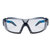 uvex Schutzbrille i-5 guard, Scheibentönung: farblos, Rahmenfarbe: blau/anthrazi