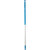 Vikan ergonomischer Aluminiumstiel, Länge: 151 cm, Durchm.: 3,1 cm Version: 02 - blau