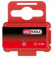 KS Tools 1/4" Bit PH, 25 mm, PH000, 5er Pack