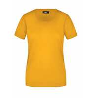 James & Nicholson Basic T-Shirt Damen JN901 Gr. L gold-yellow