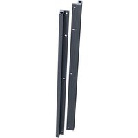 Produktbild zu Kiegyenlítő vasalat ST713, alumínium fekete, 2000 mm, 400 mm, rövidíthető