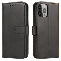 1_Magnet Case Hülle für Vivo Y77 Flip Cover Wallet Stand schwarz