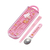 SKATER SANRIO CCA1AG-A HELLO KITTY CHOPSTICKS AND SPOON SET, ANTIBACTERIAL, MADE IN JAPAN