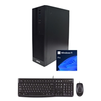 LOGIX 12th Gen Intel Core i5 6 Core Small Form Factor SFF Business PC with 16GB RAM 500GB SSD Windows 11 Pro Keyboard Mouse & 3 Year Warranty