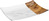 Platte Tupelo mit Rand; 29x18x4 cm (LxBxH); weiß/braun; rechteckig; 6 Stk/Pck