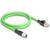 DELOCK M12 Kabel X-kodiert 8 Pin St. zu St. PUR(TPU) 1 m