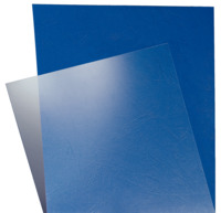 Deckblatt Klarsichtfolie, A4, 100 Stück, glasklar