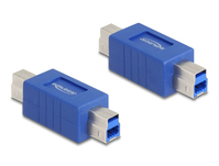 DeLOCK 67227 Kabeladapter USB Type-B USB Typ-B Blau