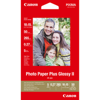 Canon PP-201 Glossy II Fotopapier Plus 10 x 15 cm – 50 Blatt