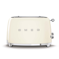 Smeg TSF01CREU Toaster 2 Scheibe(n) 950 W Cremefarben