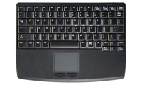 Active Key AK-4450-GU-B Tastatur USB QWERTZ Schweiz Schwarz