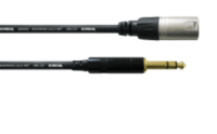 Cordial CFM 6 MV audio cable 6 m 6.35mm 2 x XLR (3-pin) Black