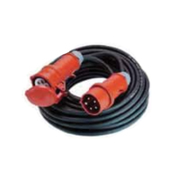 Bachmann 347.170 kabel zasilające Czarny, Czerwony 5 m