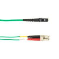 Black Box LC-MTRJ 5m kabel optyczny MT-RJ OFNR Zielony