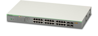 Allied Telesis GS950/28PS Géré Gigabit Ethernet (10/100/1000) Connexion Ethernet, supportant l'alimentation via ce port (PoE) Gris