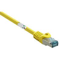 Renkforce RF-5224644 Netzwerkkabel Gelb 0,5 m Cat6a S/FTP (S-STP)